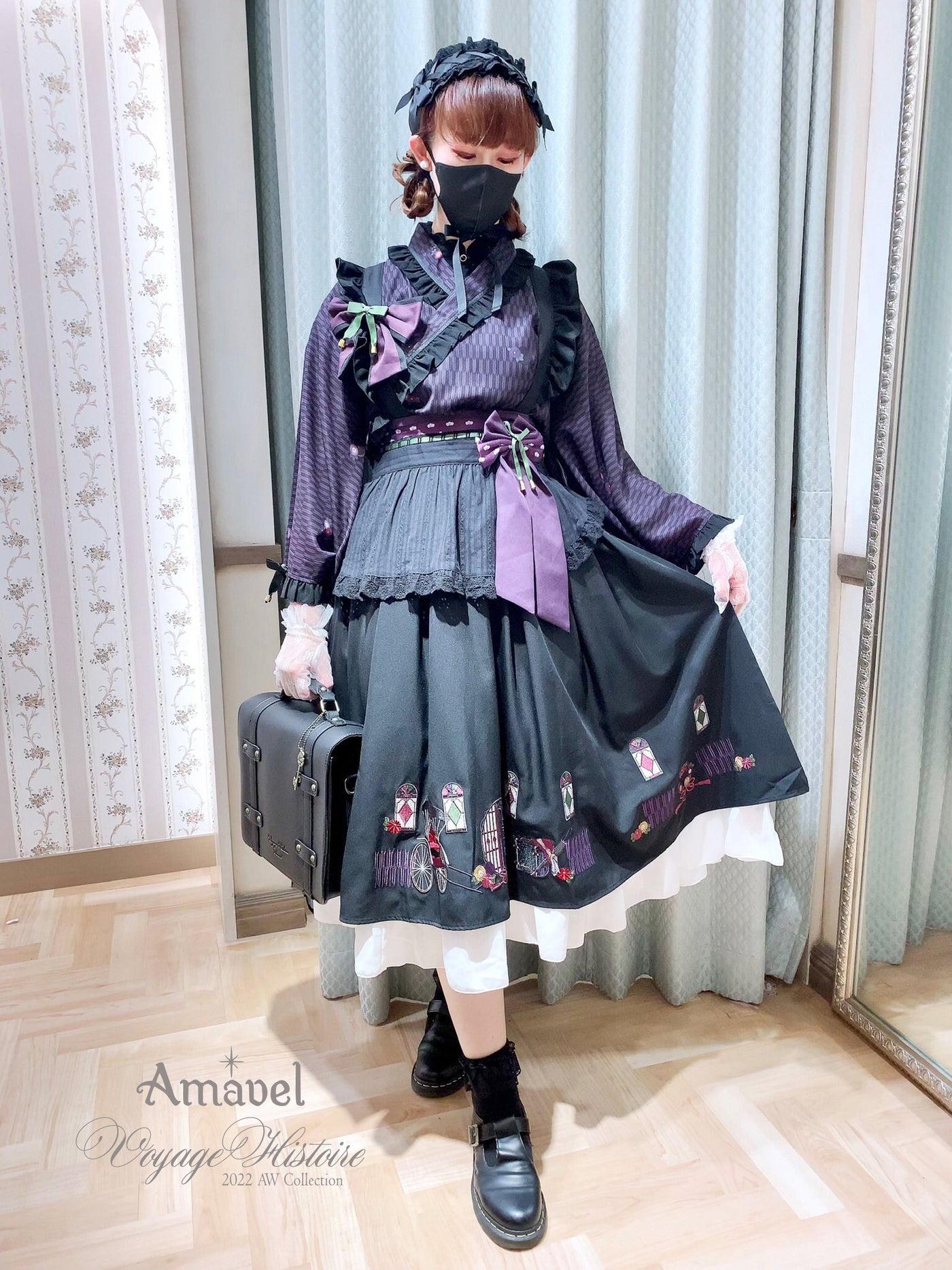 Amavel 大正浪漫の夢紀行シリーズ ブラウス＆ジャンスカファッション