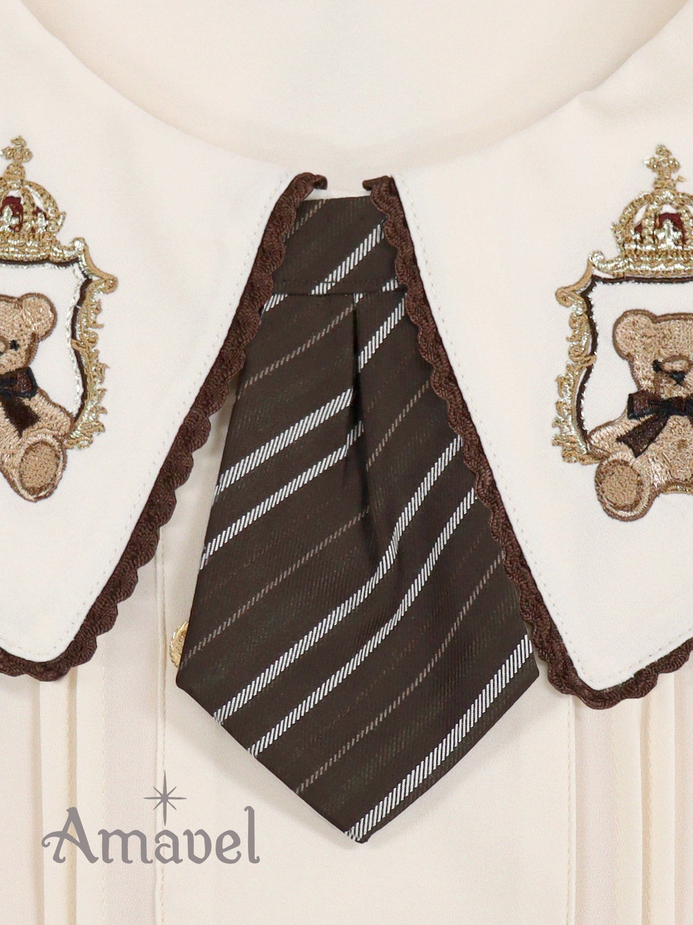 安い売品 Amavel アマベル Secret Royal Bear スカート ブラウス