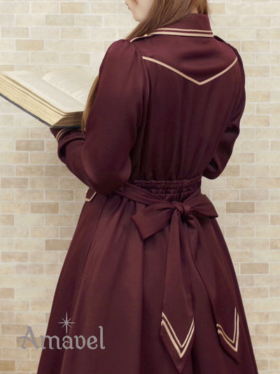 [Online exclusive item] Classical Wisdom dress