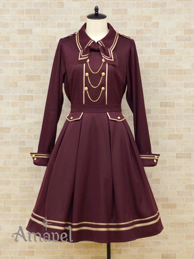 [Online exclusive item] Classical Wisdom dress