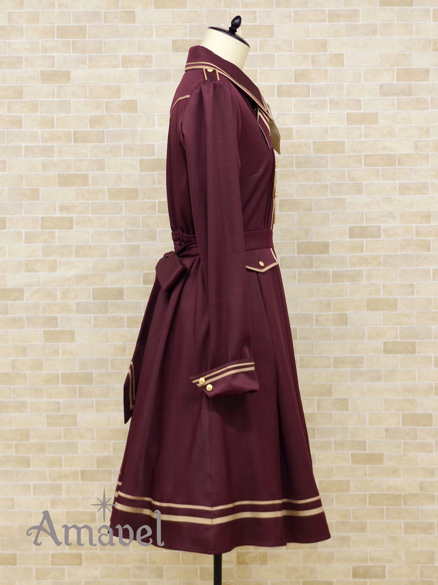 [Online exclusive item] Classical Wisdom dress