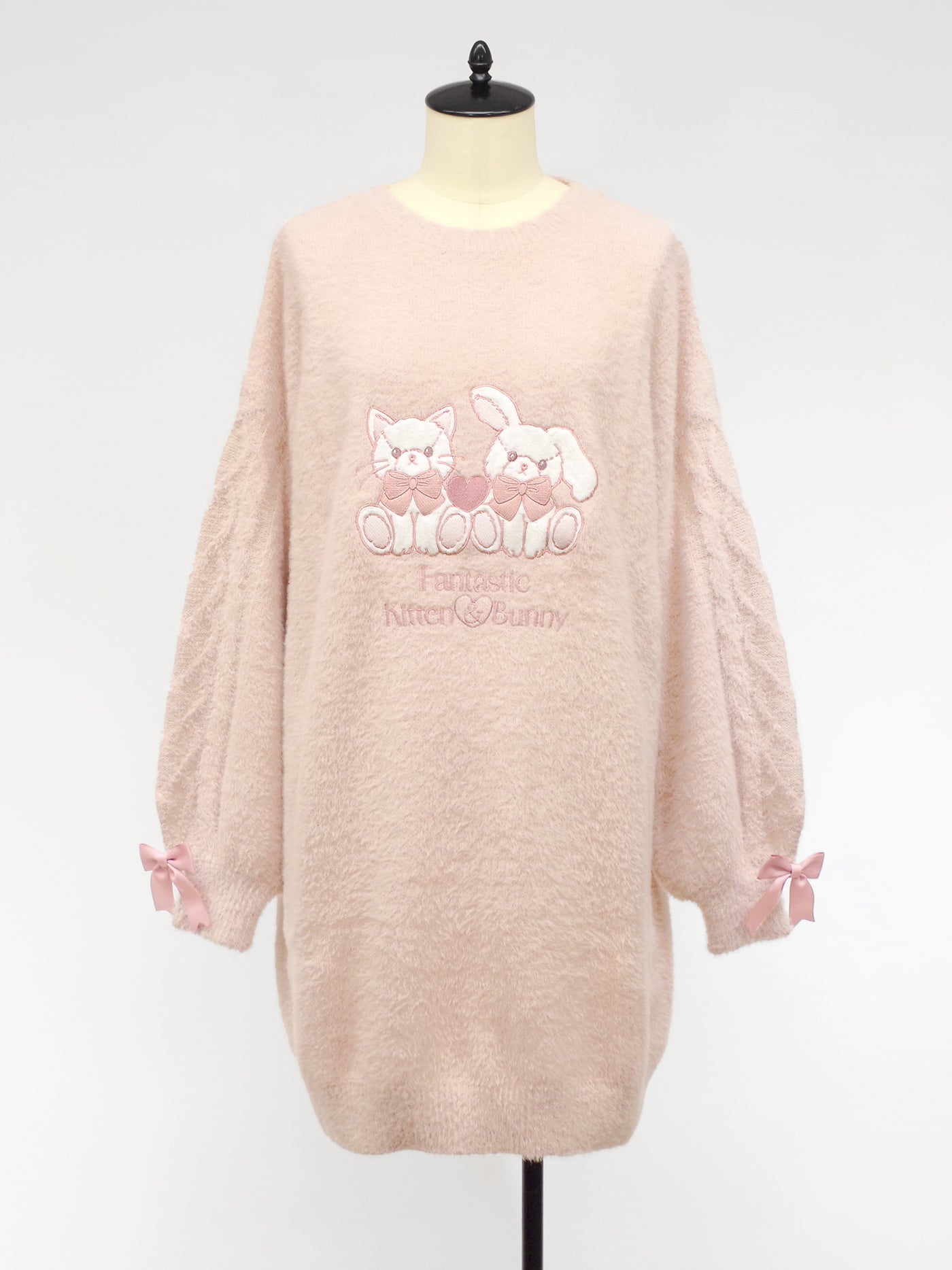 Fantasic Animals Applique Knit Dress