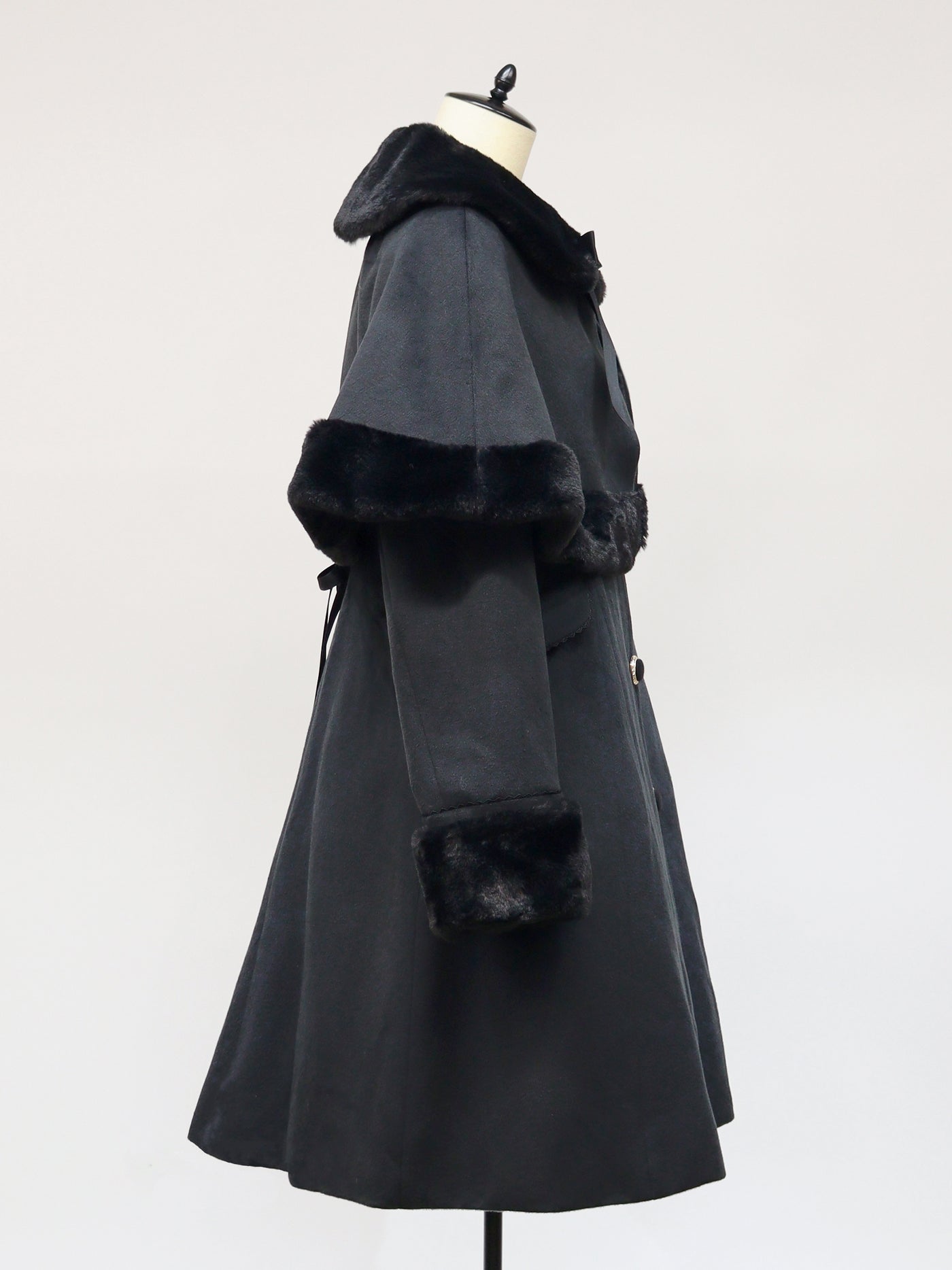 Antique Doll Cape Long Coat