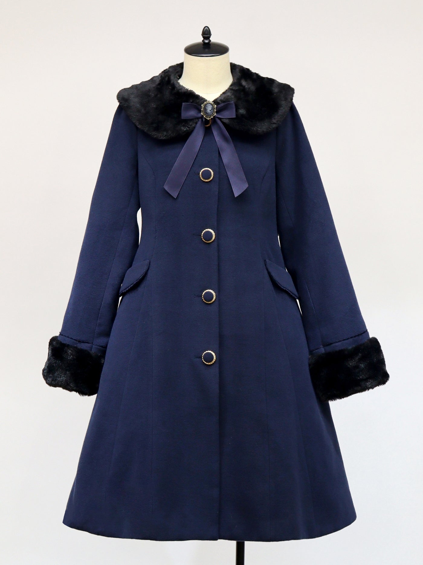 Antique Doll Cape Long Coat