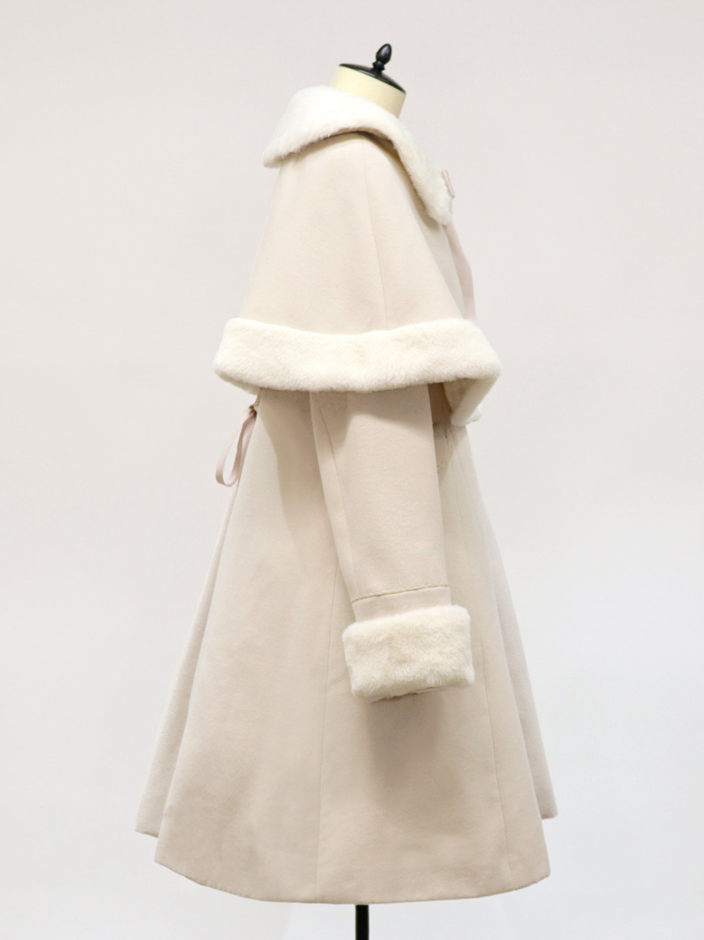 Antique Doll Cape Long Coat