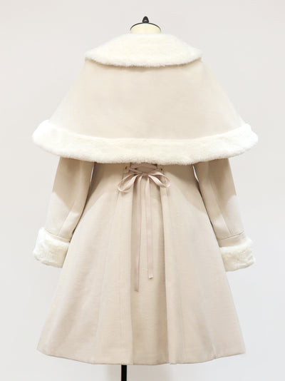 Antique Doll Cape Long Coat