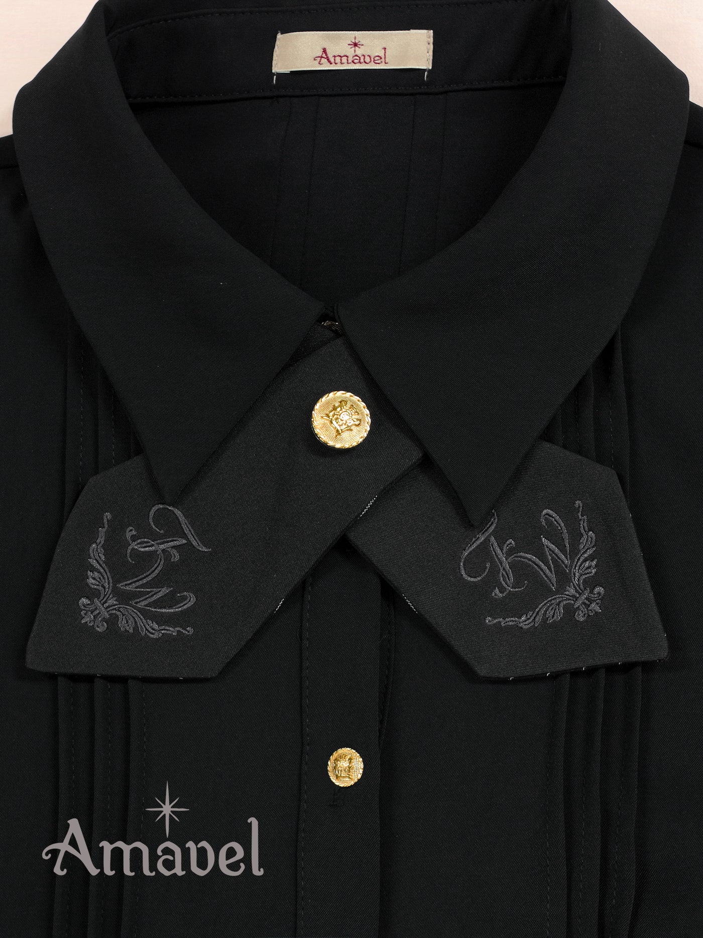 Historical Butler cross-tie blouse