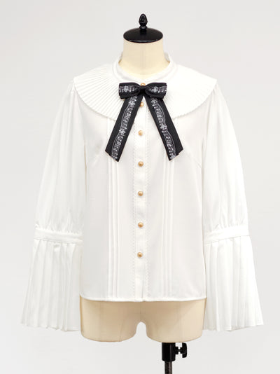 Fantasic Concerto pleated blouse