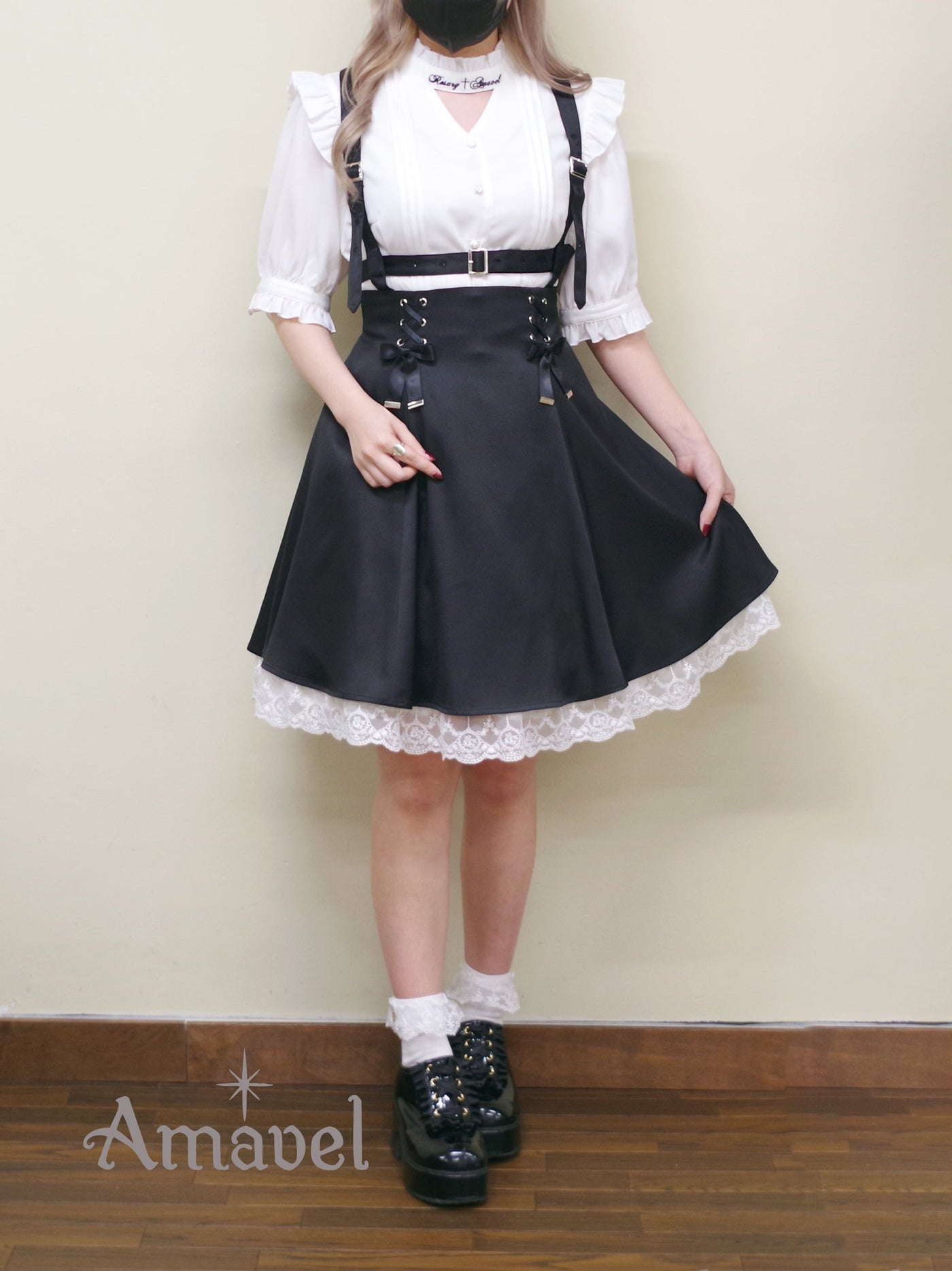 Rosary Rose Harness Skirt