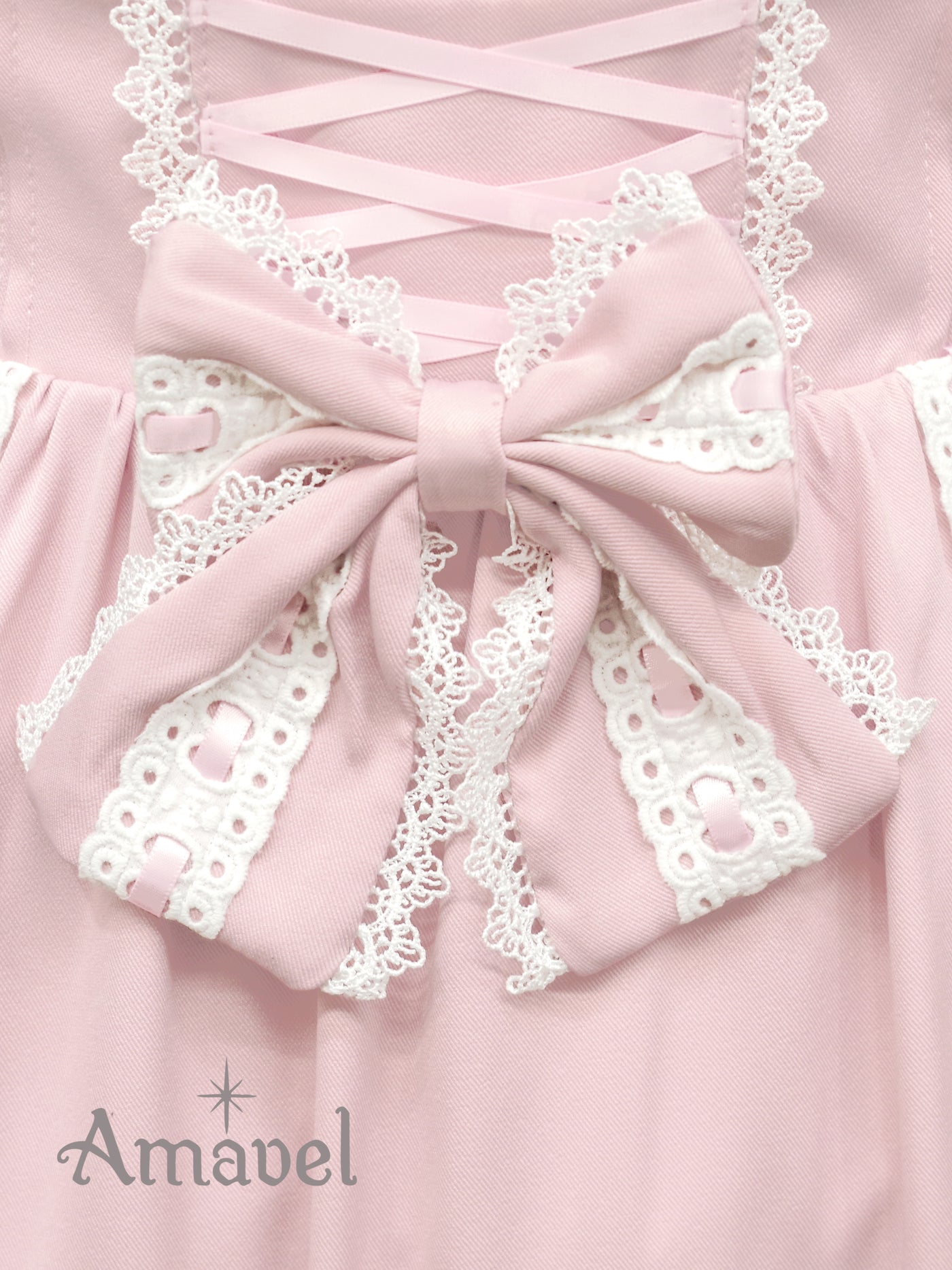 Dreamy Ribbon Wrapping Frill Skirt