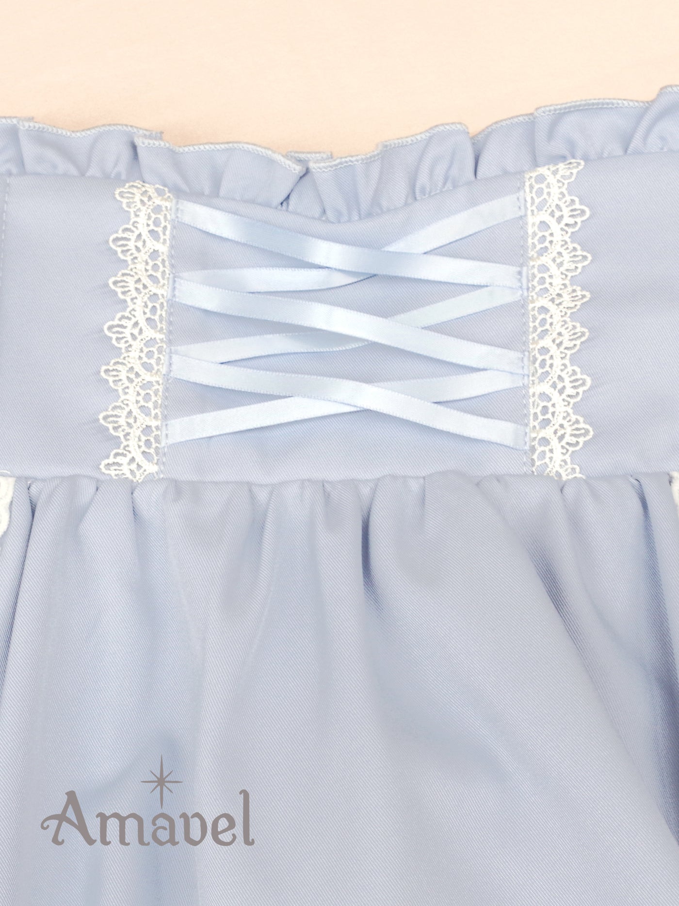 Dreamy Ribbon Wrapping Frill Skirt