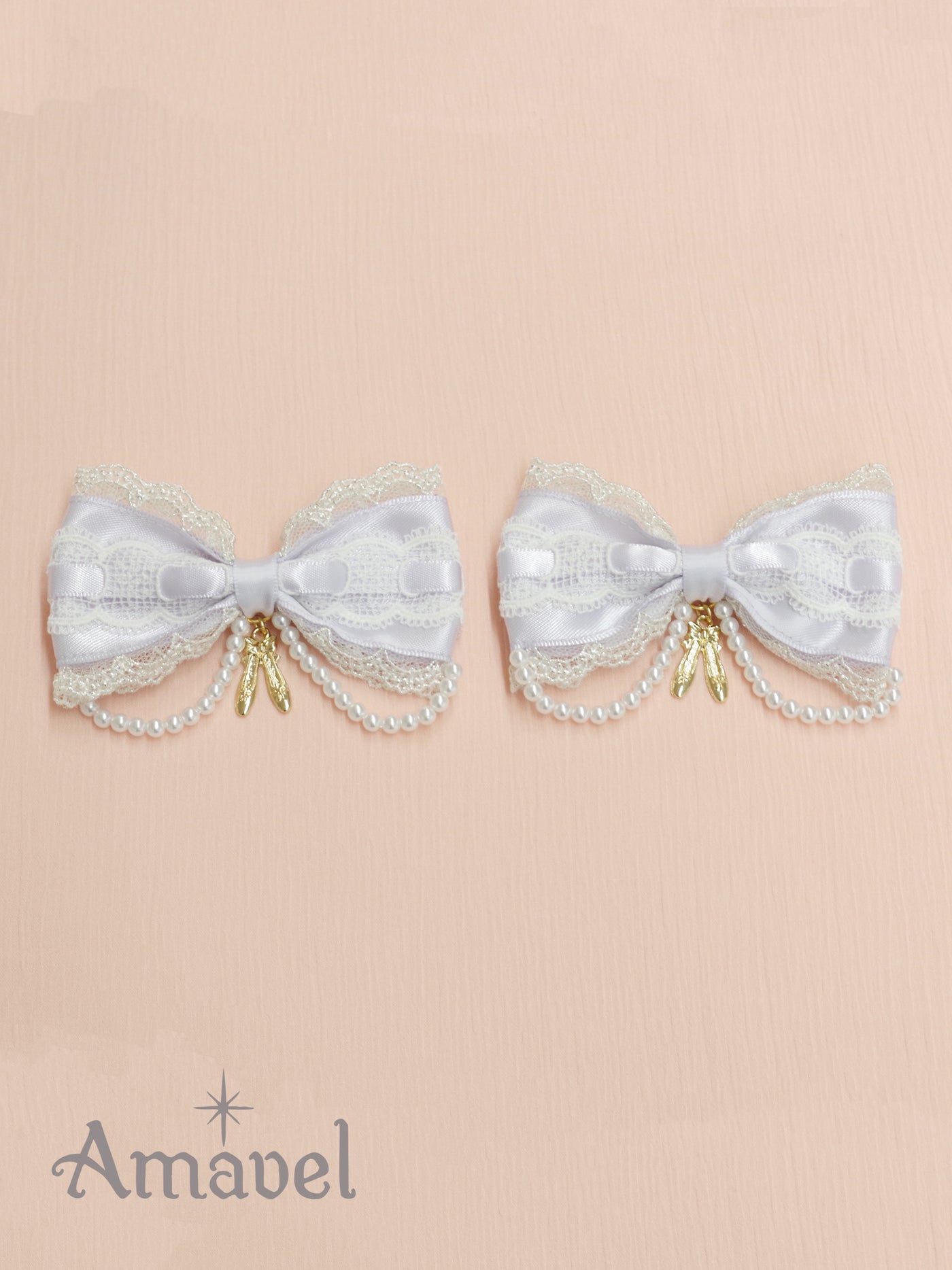 Prima Ballerina Double Ribbon Clip