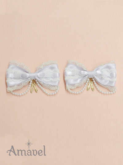 Prima Ballerina Double Ribbon Clip