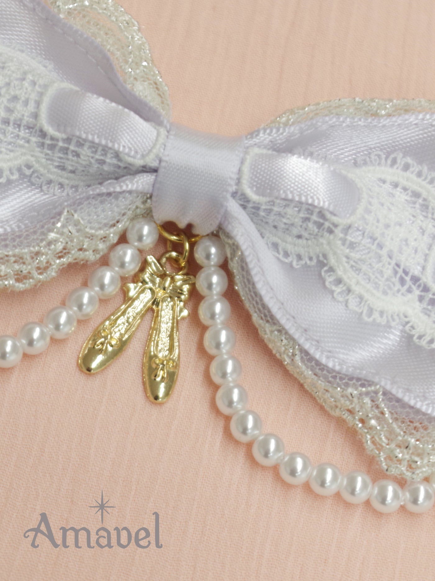 Prima Ballerina Double Ribbon Clip