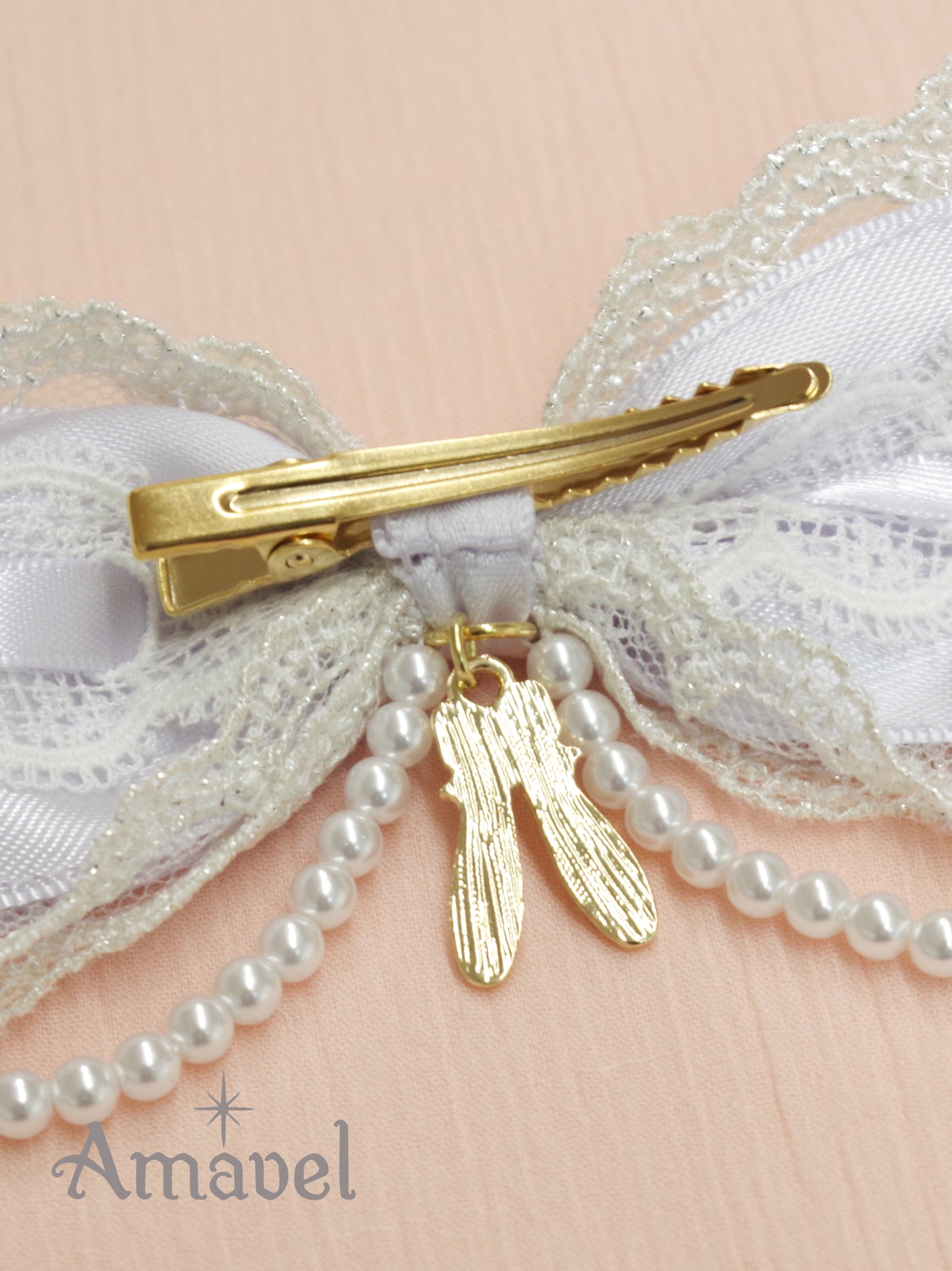 Prima Ballerina Double Ribbon Clip