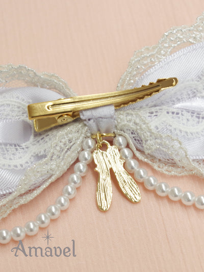 Prima Ballerina Double Ribbon Clip