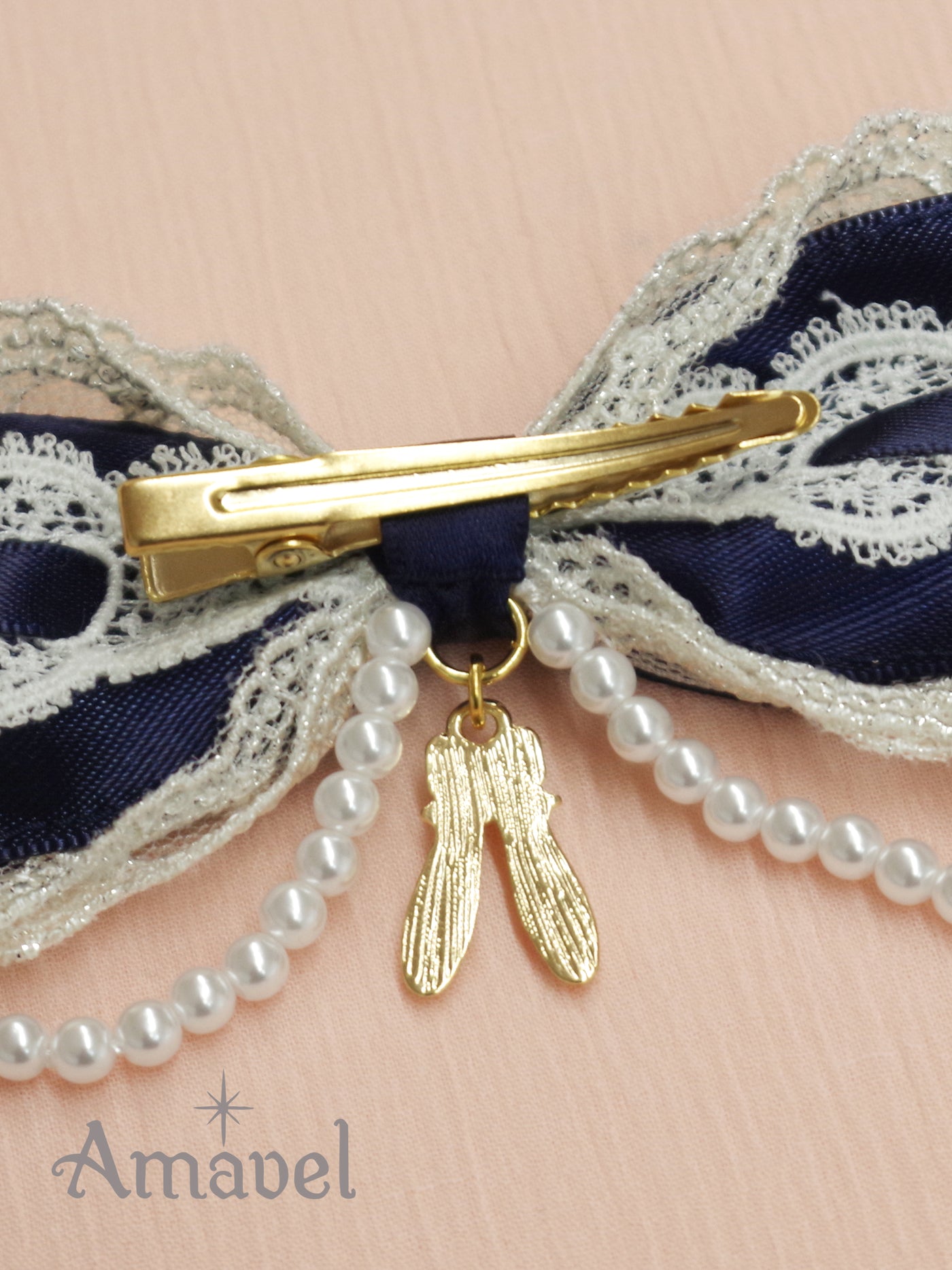 Prima Ballerina Double Ribbon Clip