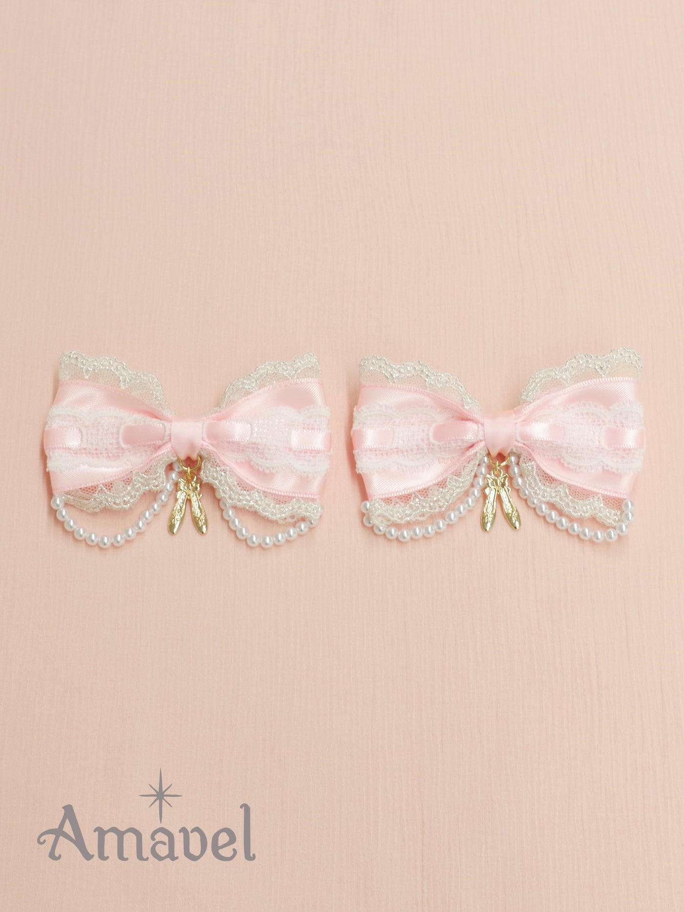 Prima Ballerina Double Ribbon Clip