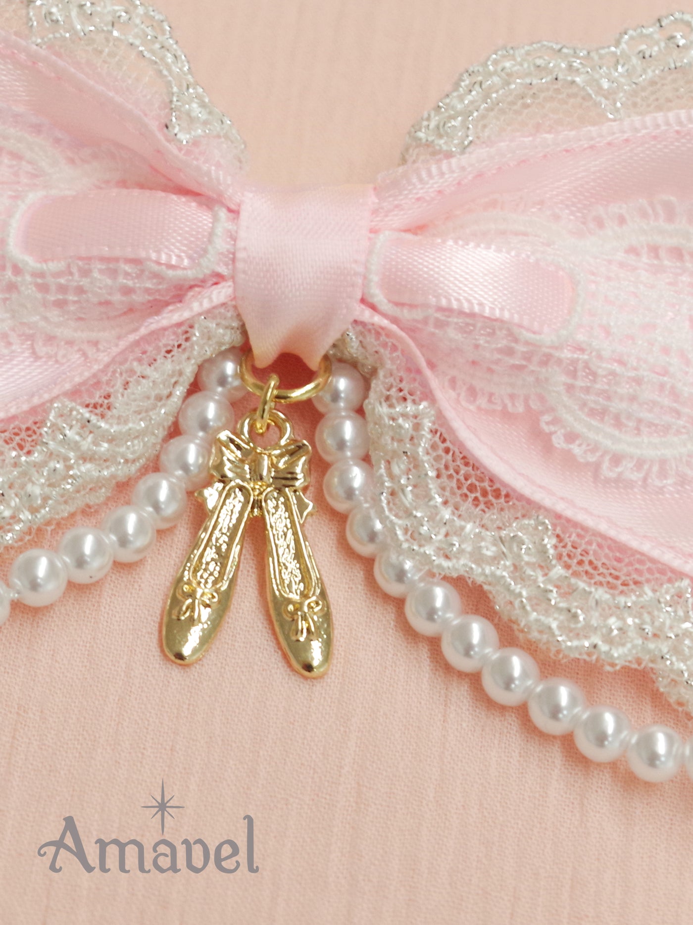 Prima Ballerina Double Ribbon Clip