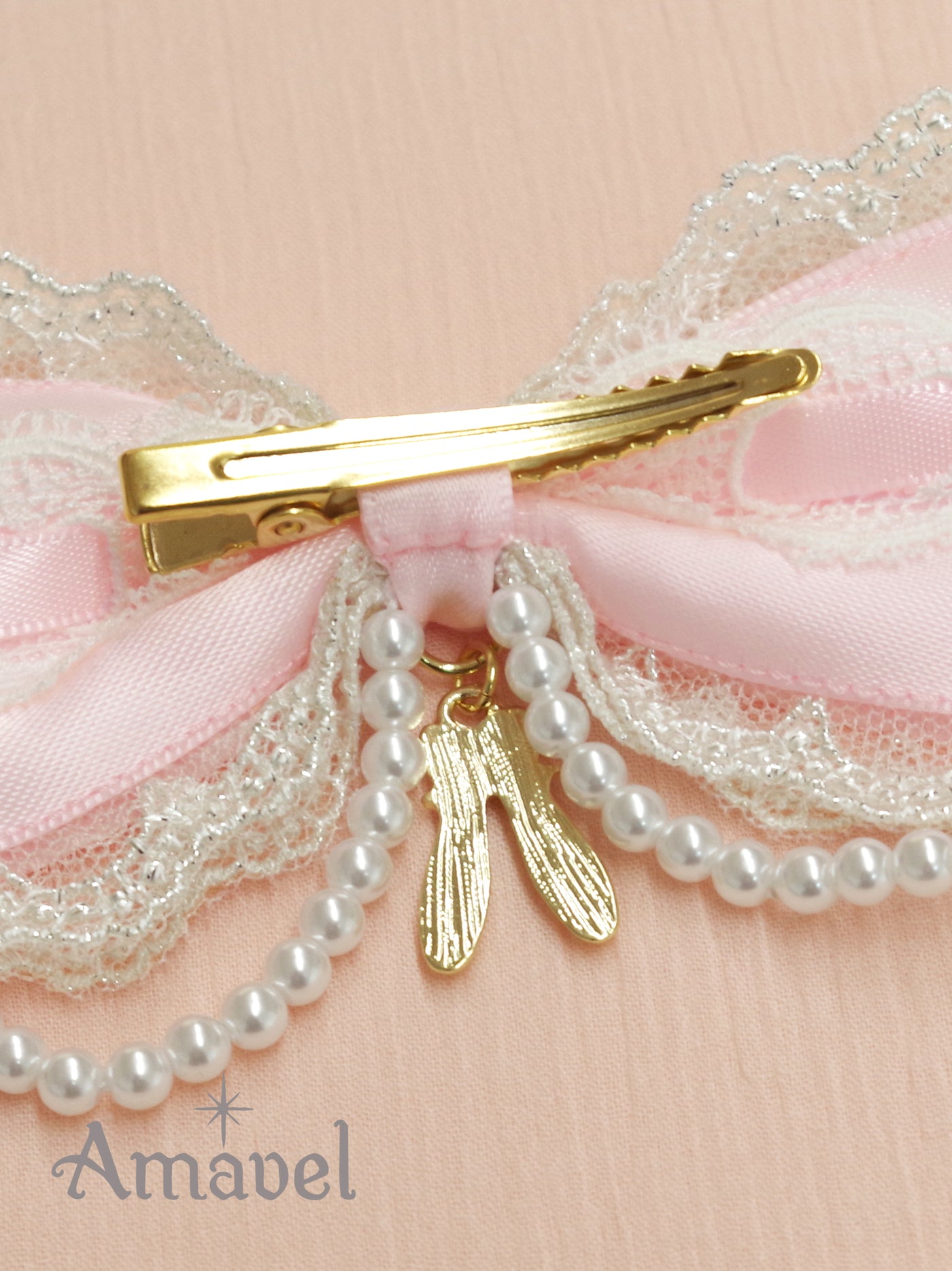 Prima Ballerina Double Ribbon Clip