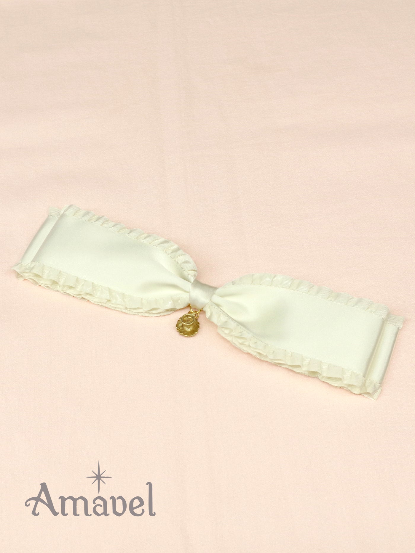 Sugar Butterfly Tea Frill Ribbon Sleeve Pin