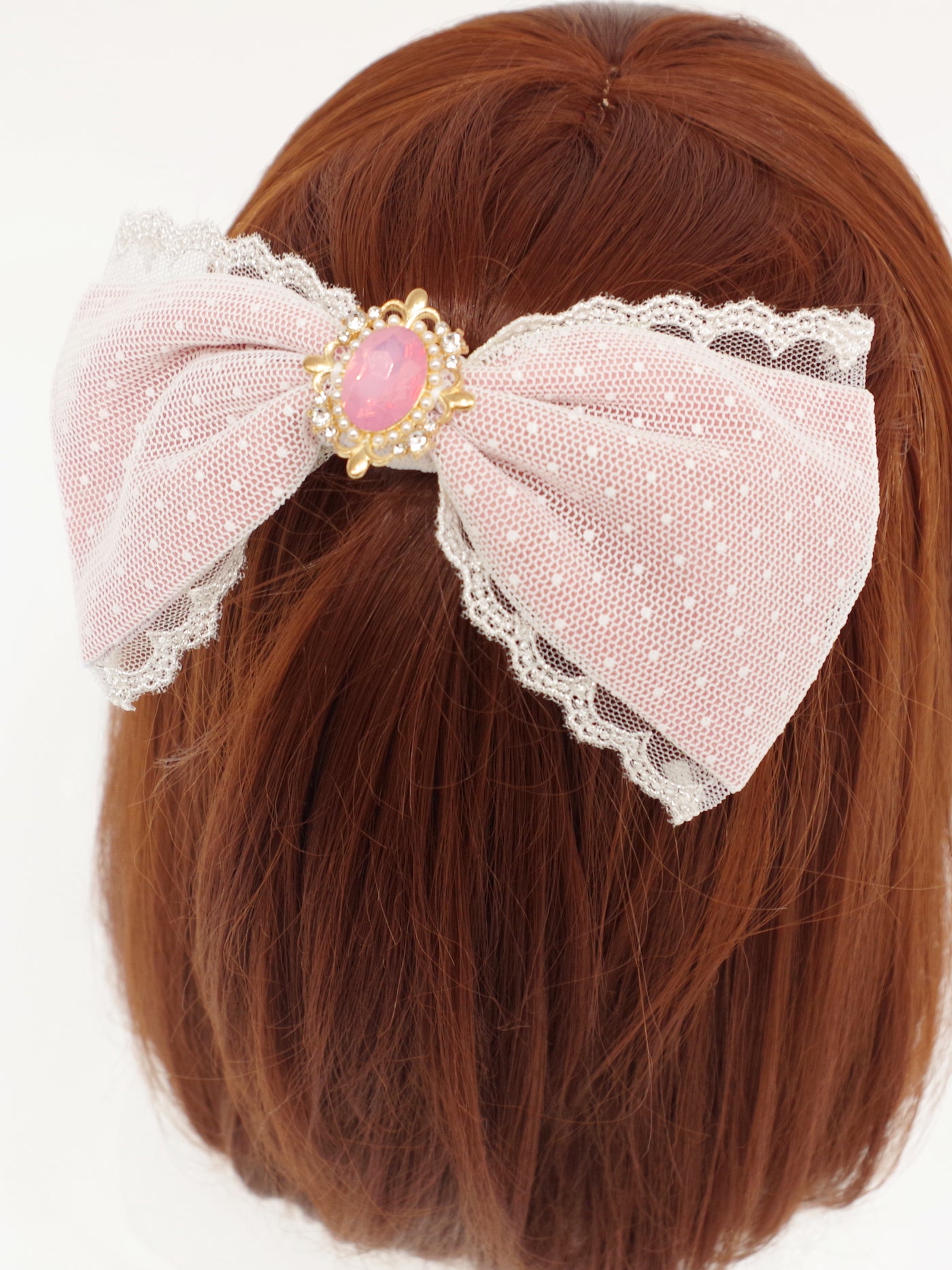 Princess Afternoon Tea Party Tulle Ribbon Barrette