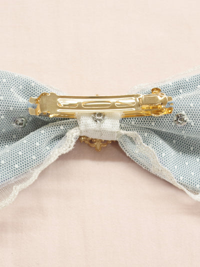 Princess Afternoon Tea Party Tulle Ribbon Barrette