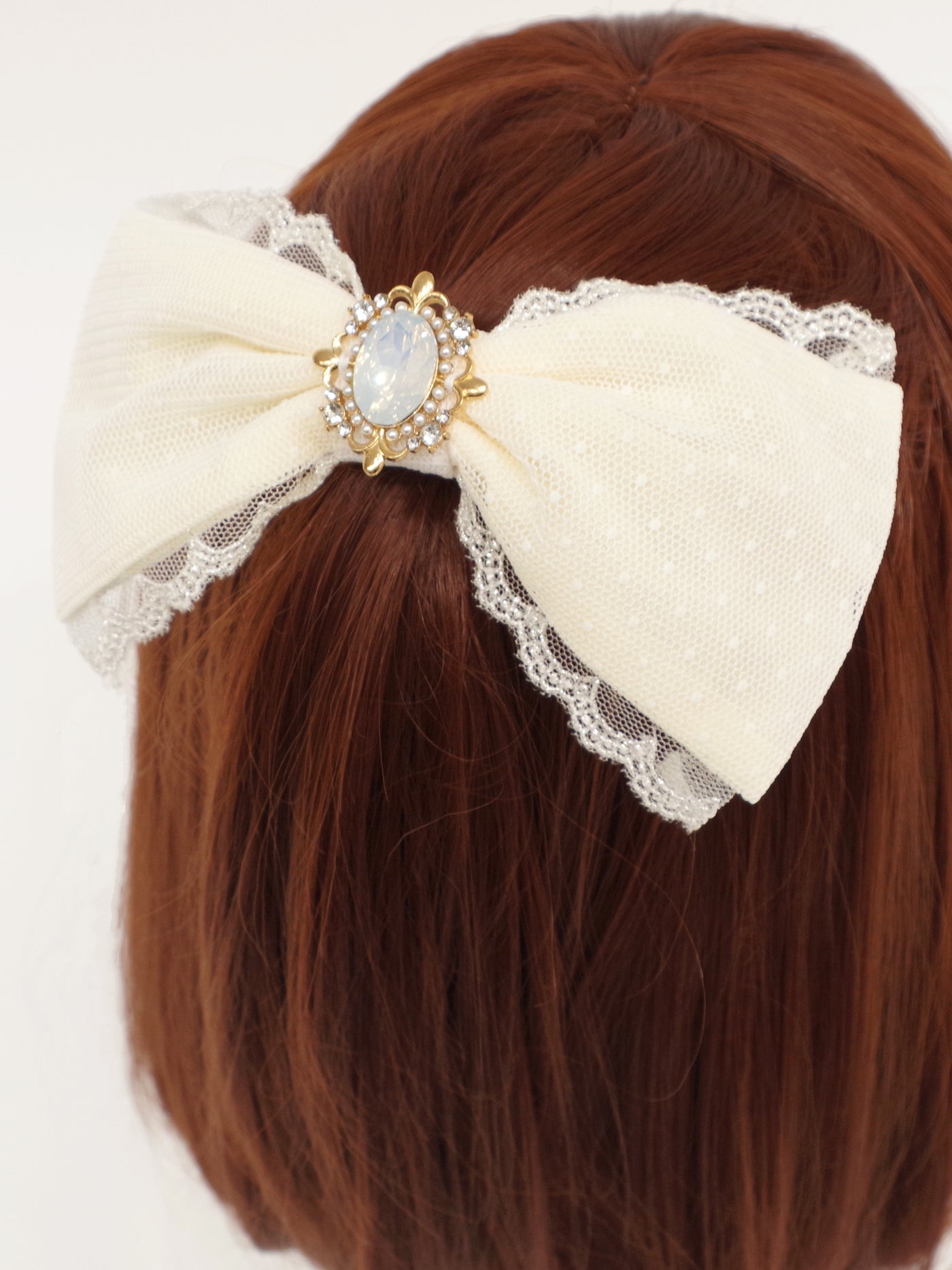 Princess Afternoon Tea Party Tulle Ribbon Barrette