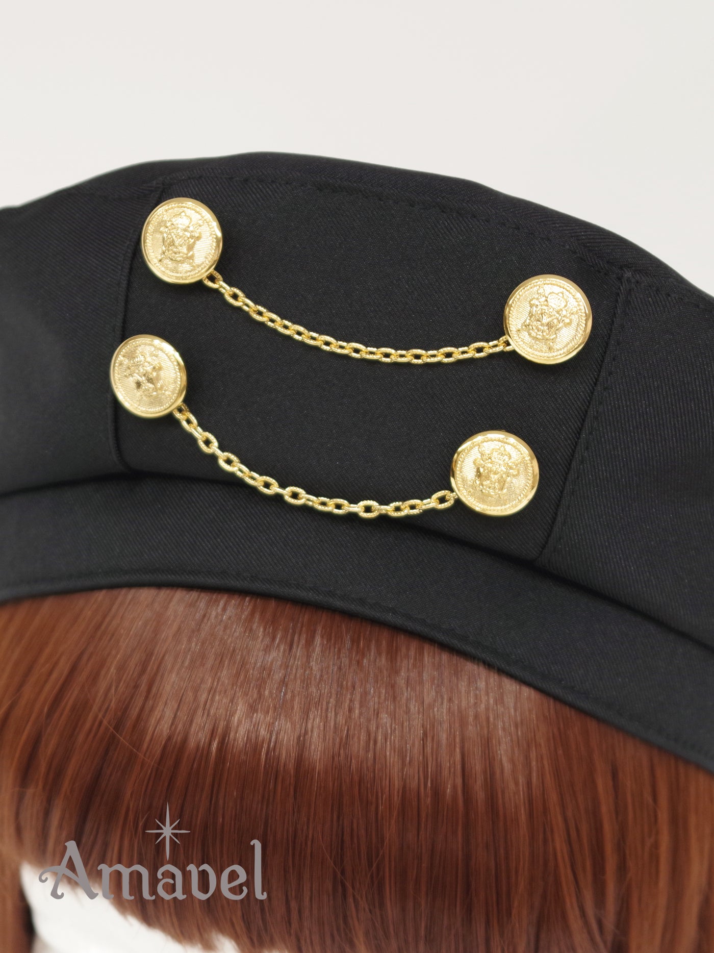 Sergeant Emblem Beret with Chain