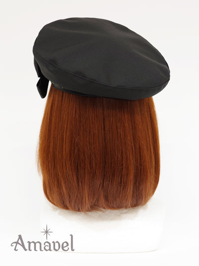 Beret with message ribbon