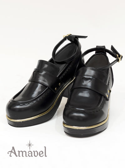 Fantasic Wanderlands strappy loafer pumps