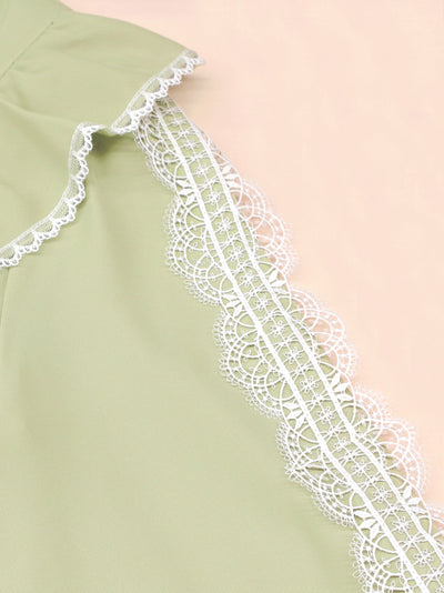 Pretty Lace ボウタイワンピース